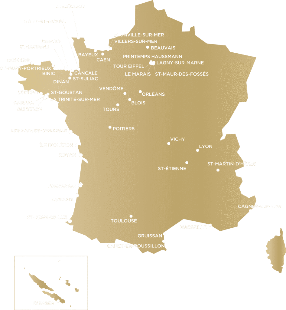 Carte 2025 Juillet